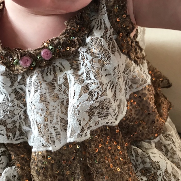 3T/6-12 M Lipstik👄Girls Sister Set party dresses - Picture 7 of 8